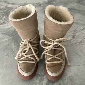 Inuiki classic high sneaker boots . Worn about 3 times.